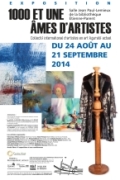 "1000 et une âmes d'artistes" exposition collective Québec-France en art figuratif du 24 août au 21 septembre 2014 l